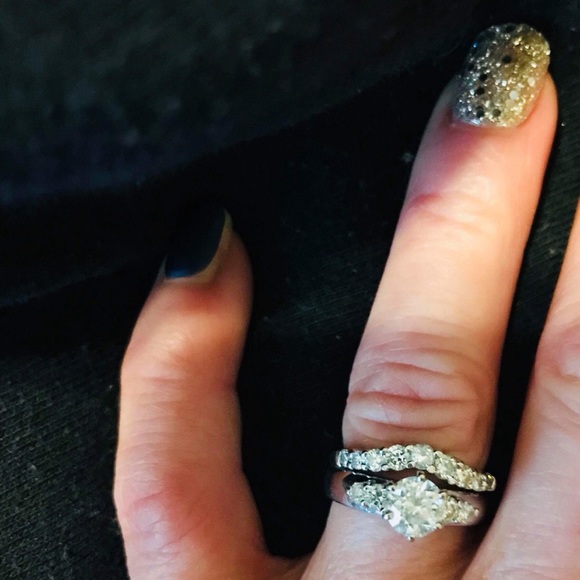 Wedding ring and band - Picture 6 of 6